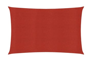 Solsegel 160 g/m² röd 3x4,5 m HDPE