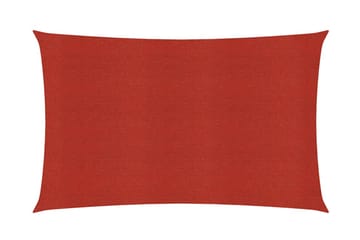 Solsegel 160 g/m² röd 4x6 m HDPE