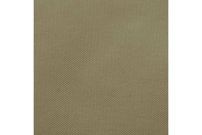 Solsegel oxfordtyg rektangulärt 2,5x3,5 m beige - Beige - Solsegel