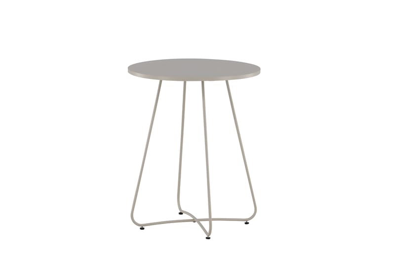 Bacong Cafébord 60 cm Rund Beige - Venture Home - Utemöbler - Utebord & tr�ädgårdsbord - Cafebord