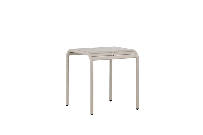 Borneo Cafébord 70 cm - Beige - Utemöbler - Utebord & trädgårdsbord - Cafebord