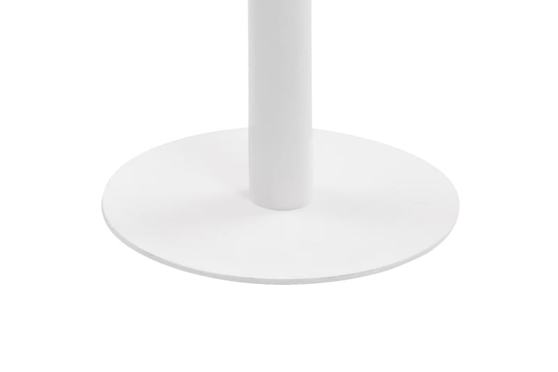 Runt Bistrobord Utomhus 80 cm Ljust Trä - Brun - Utemöbler - Utebord & trädgårdsbord - Cafebord