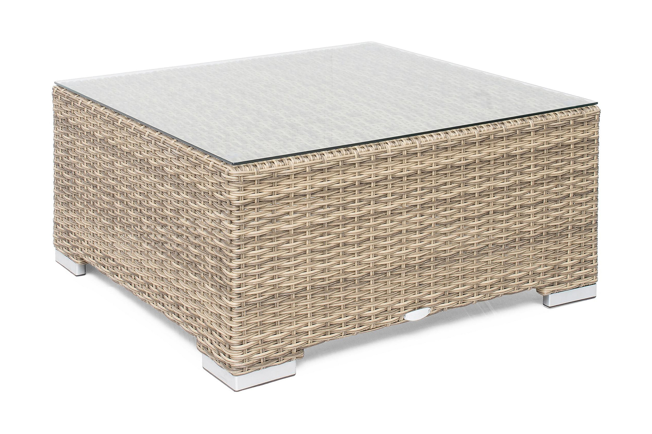 Hillerstorp Valencia Loungebord 80x80 cm - Brun & soffbord utomhus