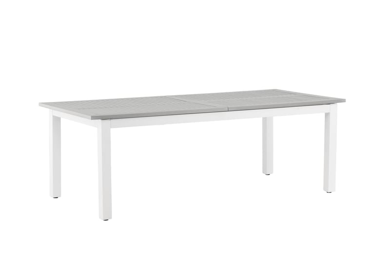 Albany Förlängningsbart Matbord 224-324 cm Grå/Vit - Venture Home - Utemöbler - Utebord & trädgårdsbord - Matbord utomhus