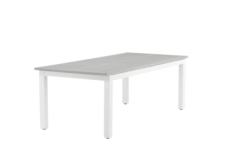 Albany Förlängningsbart Matbord 224-324 cm Grå/Vit - Venture Home - Utemöbler - Utebord & trädgårdsbord - Matbord utomhus