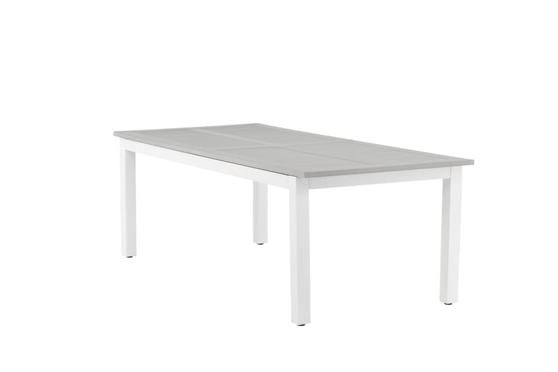 Albany Förlängningsbart Matbord 224-324 cm Grå/Vit - Venture Home - Utemöbler - Utebord & trädgårdsbord - Matbord utomhus