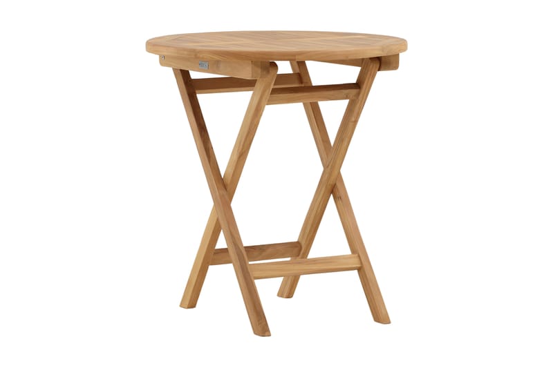 Kenya Cafébord Rund Ø70 cm - Beige - Utemöbler - Utebord & trädgårdsbord - Matbord utomhus