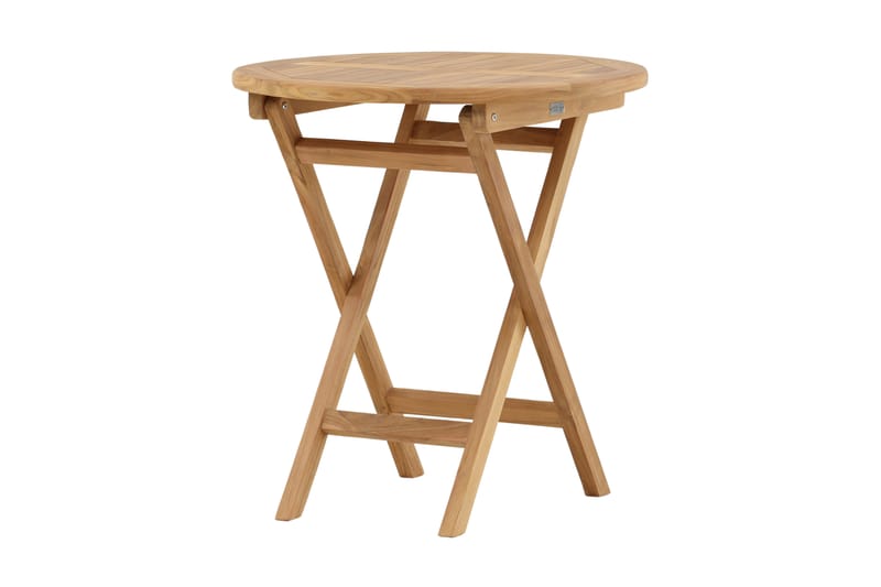 Kenya Cafébord Rund Ø70 cm - Beige - Utemöbler - Utebord & trädgårdsbord - Matbord utomhus