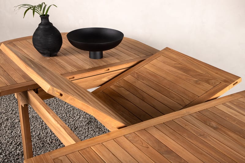 Kenya Förlängningsbart Matbord 180-240 cm Svart - Venture Home - Matbord utomhus