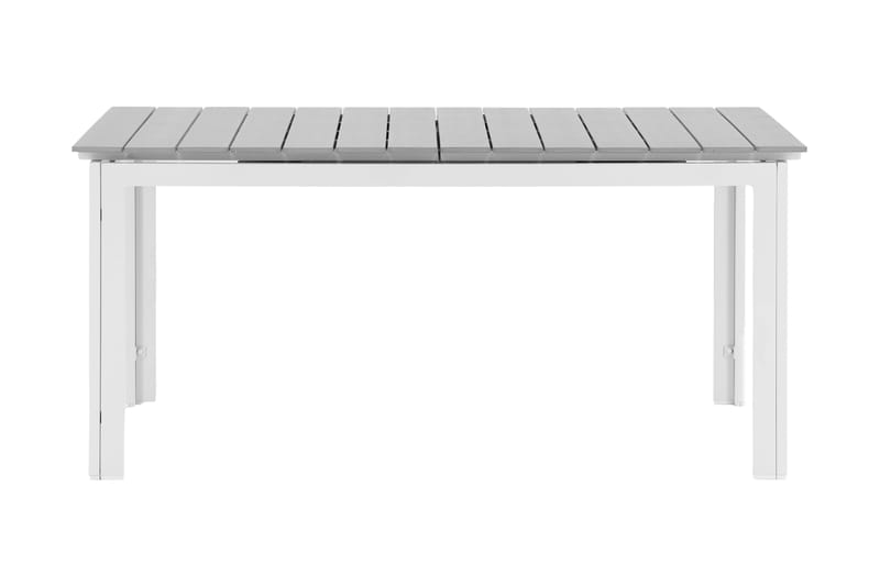 Levels Förlängningsbart Matbord 160-240 cm - Vit/Grå - Utemöbler - Utebord & trädgårdsbord - Matbord utomhus