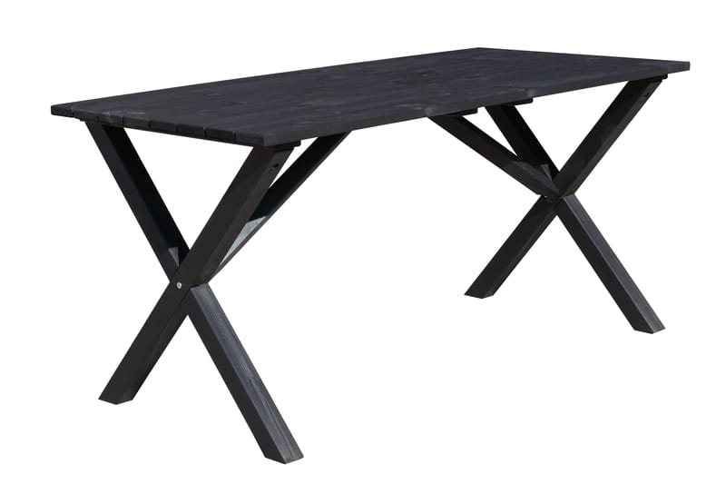 Scottsdale Matbord Utomhus 150 cm Kaffesvart - Kaffesvart - Utemöbler - Utebord & trädgårdsbord - Matbord utomhus