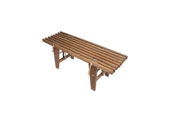 Bänk Utomhus EcoFurn Ecobench 120 cm Furu Brun Oljad