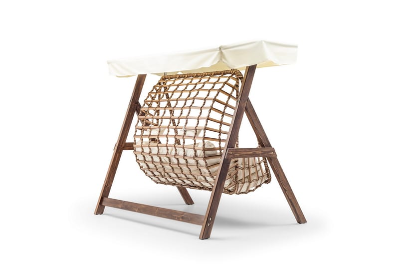 Girne Komplett Hammock 190 cm - Cream - Utemöbler - Utesoffa - Hammock