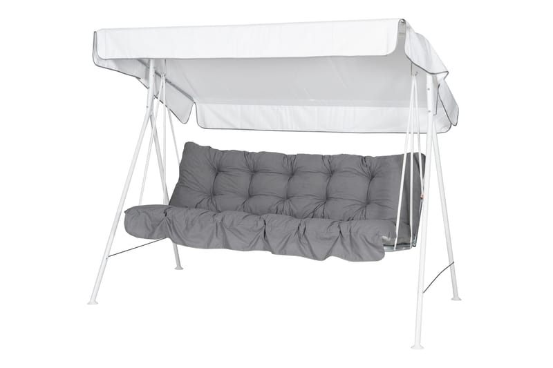 Riviera Komplett Hammock 190 cm - Vit/Grå - Utemöbler - Utesoffa - Hammock