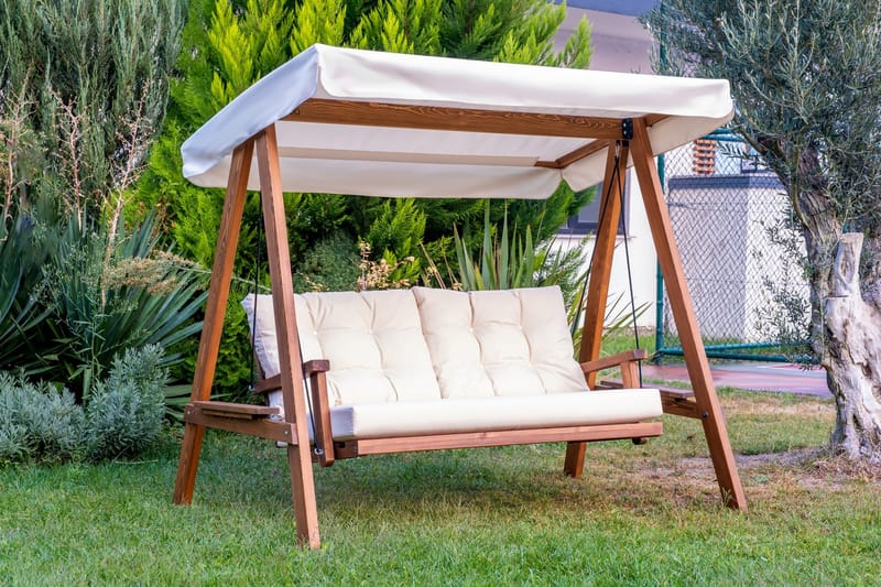 Taharoa Komplett Hammock 203 cm - Beige - Utemöbler - Utesoffa - Hammock