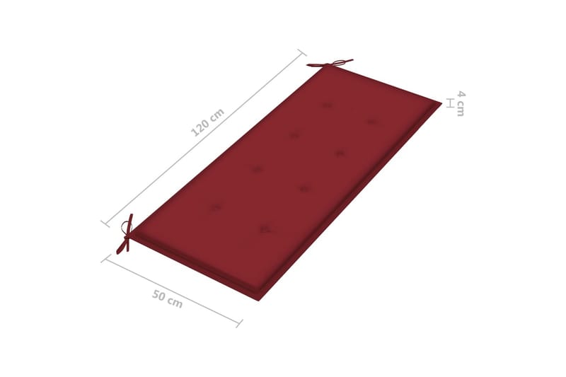 Trädgårdsbänk 3-sits med dyna 150 cm eukalyptusträ grå - Grå - Trädgårdsbänk & utebänk