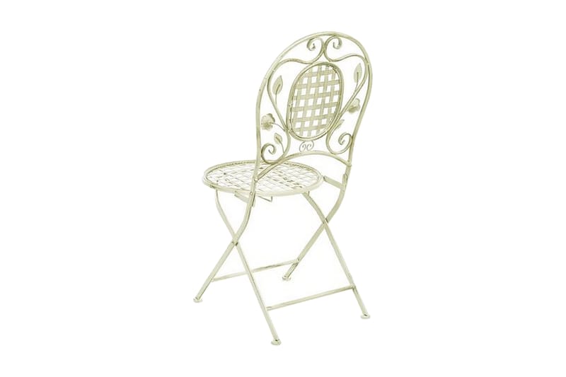 Trådgårdsstol 2 st Ljusgrön BIVIO - Grön - Matstol & karmstol utomhus - Balkongstol
