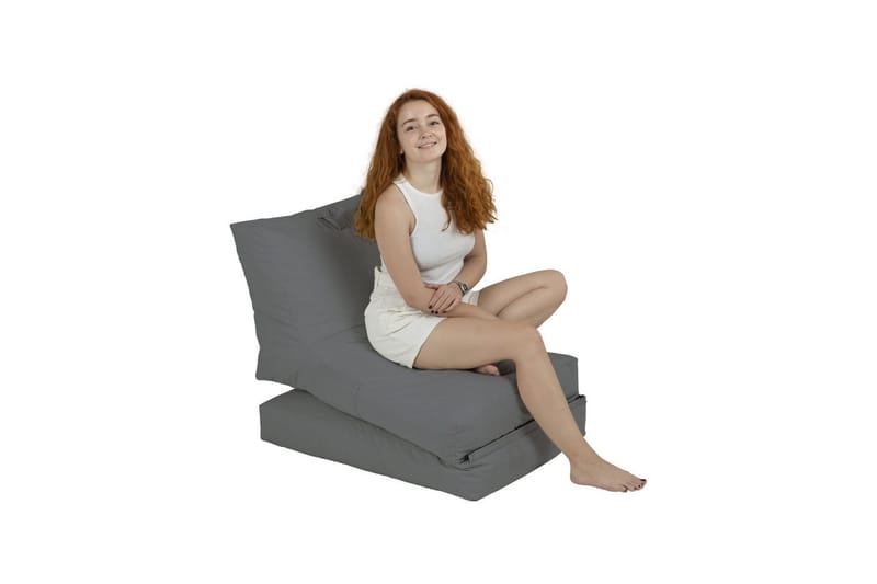 Arakura Sittsäck Utomhus 55 cm - Grå - Utemöbler - Utestol & trädgårdsstol - Sittsäckar utomhus