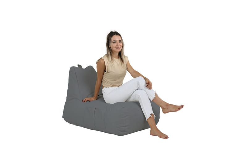 Hina Sittsäck Utomhus 65 cm - Grå - Sittsäckar utomhus