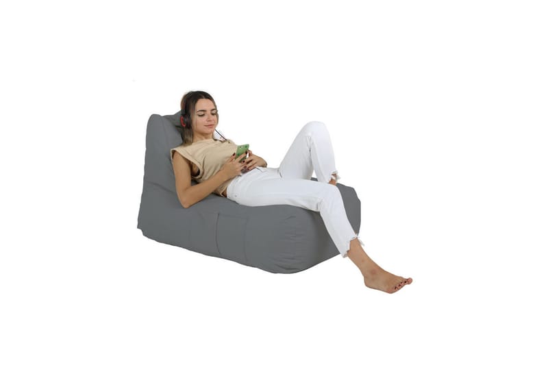 Hina Sittsäck Utomhus 65 cm - Grå - Sittsäckar utomhus