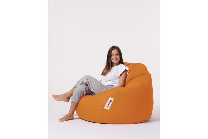 Hunny Sittsäck Utomhus 115 cm - Orange - Sittsäckar utomhus