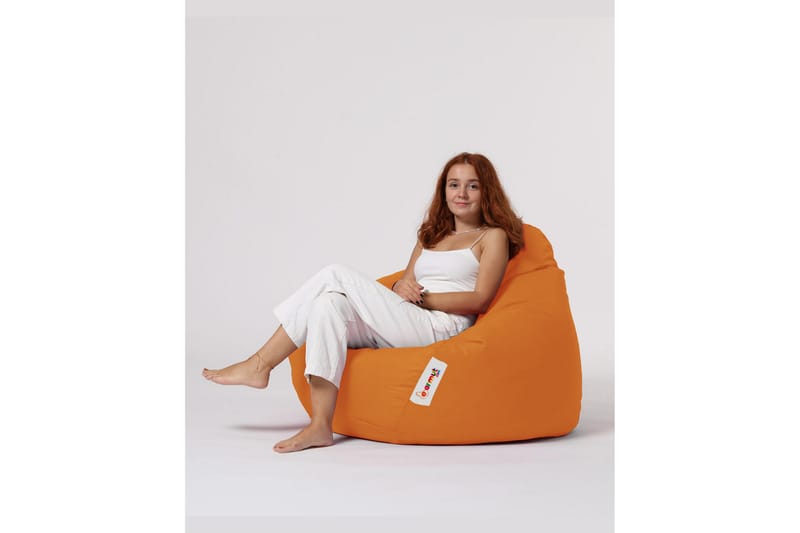 Hunny Sittsäck Utomhus 115 cm - Orange - Sittsäckar utomhus