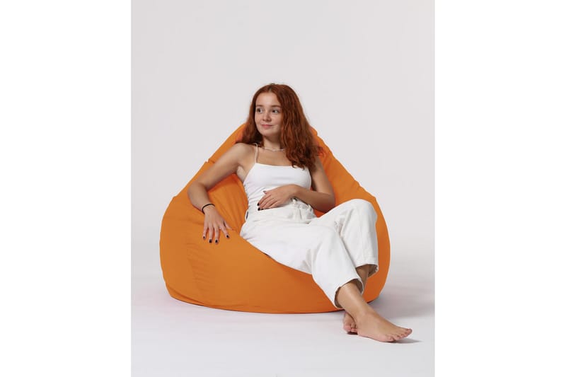 Hunny Sittsäck Utomhus 115 cm - Orange - Sittsäckar utomhus