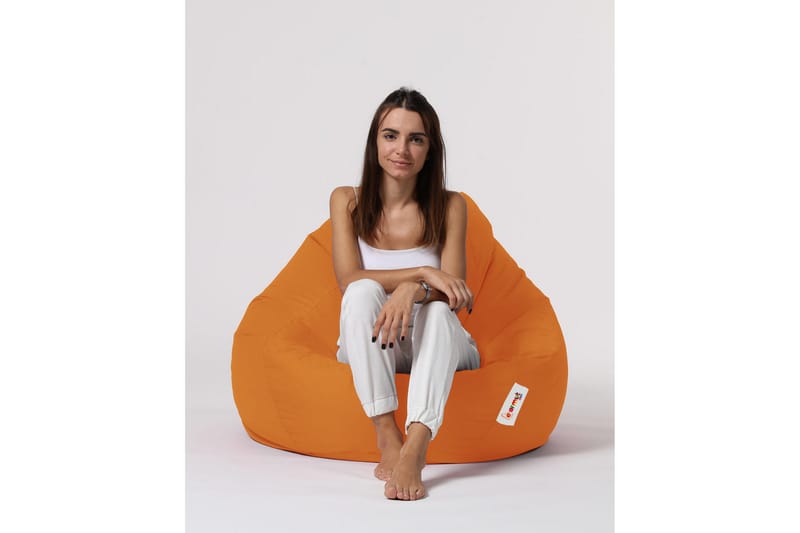 Hunny Sittsäck Utomhus 115 cm - Orange - Sittsäckar utomhus