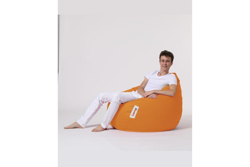 Hunny Sittsäck Utomhus 115 cm - Orange - Sittsäckar utomhus