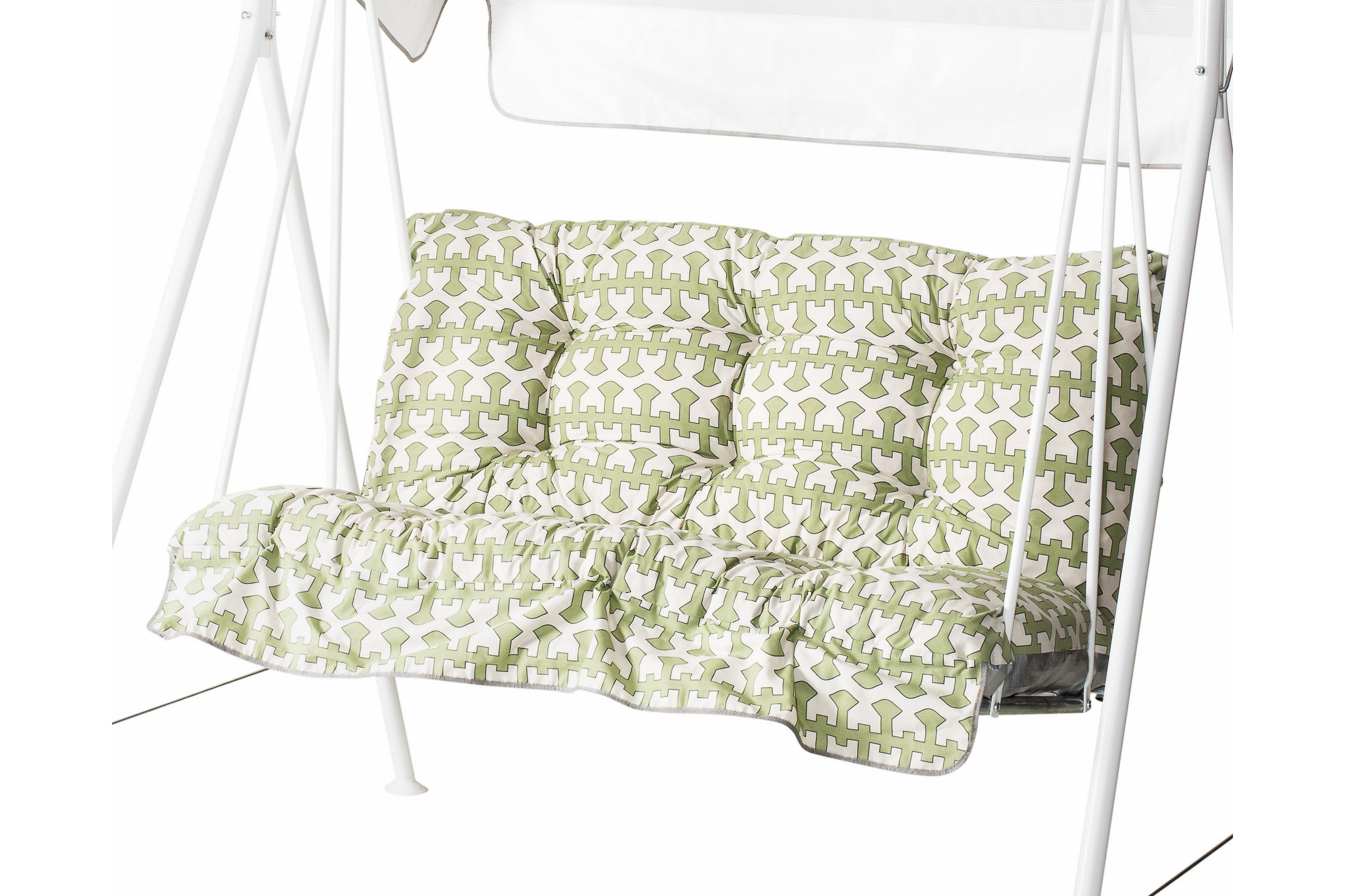 REA/Black Friday Hammockdyna till Duo/Duetto 45B 100x50 cm Beige/Grön - Varax Hammockdynor Grön,Beige