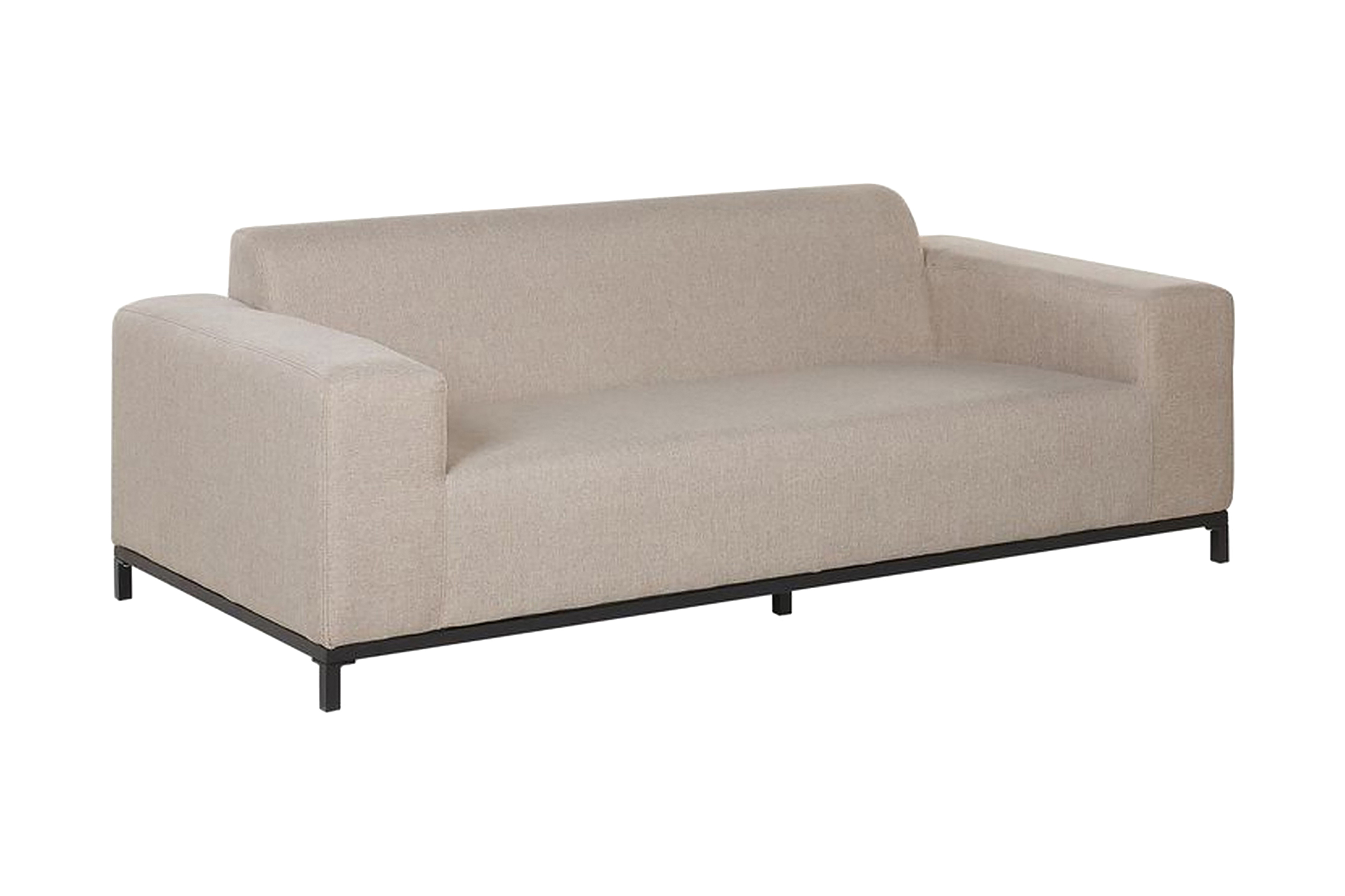 REA/Black Friday Hughen 3-sits Soffa - Beige/Svart Loungesoffa Beige Tyg