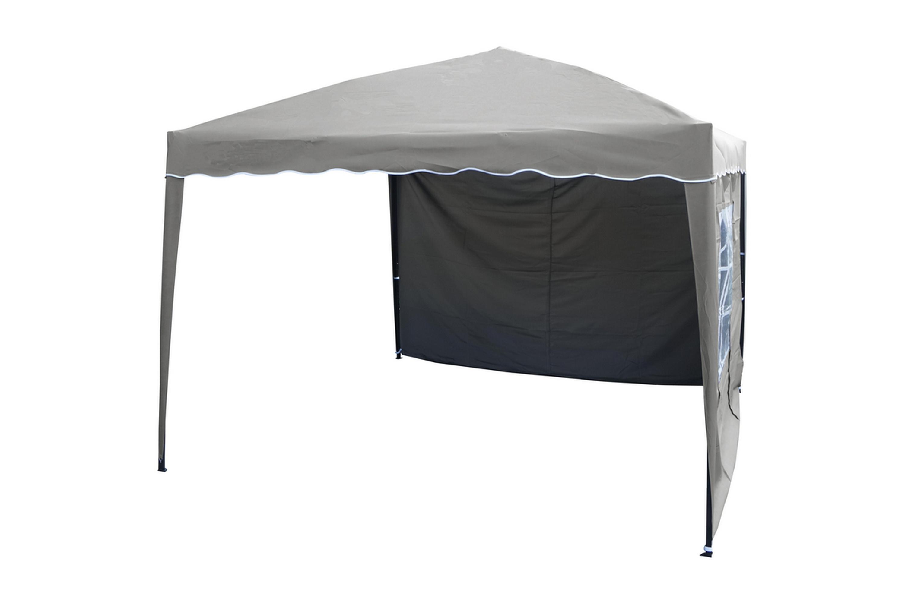 REA/Black Friday Easy up Paviljong 295x295 cm Vit/brun - Venture Home Komplett paviljong Vit,Brun Metall